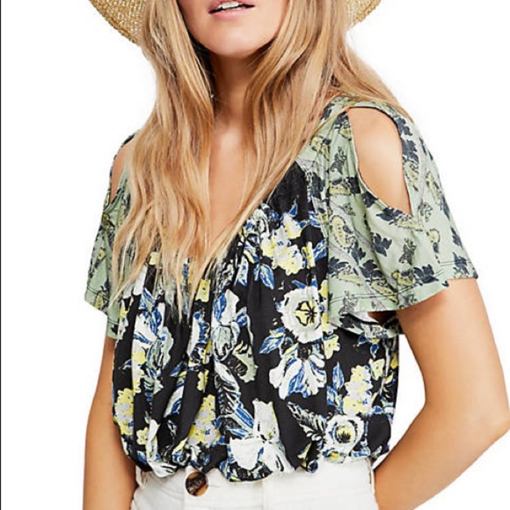 NWT Free People Baja Babe Top - size S